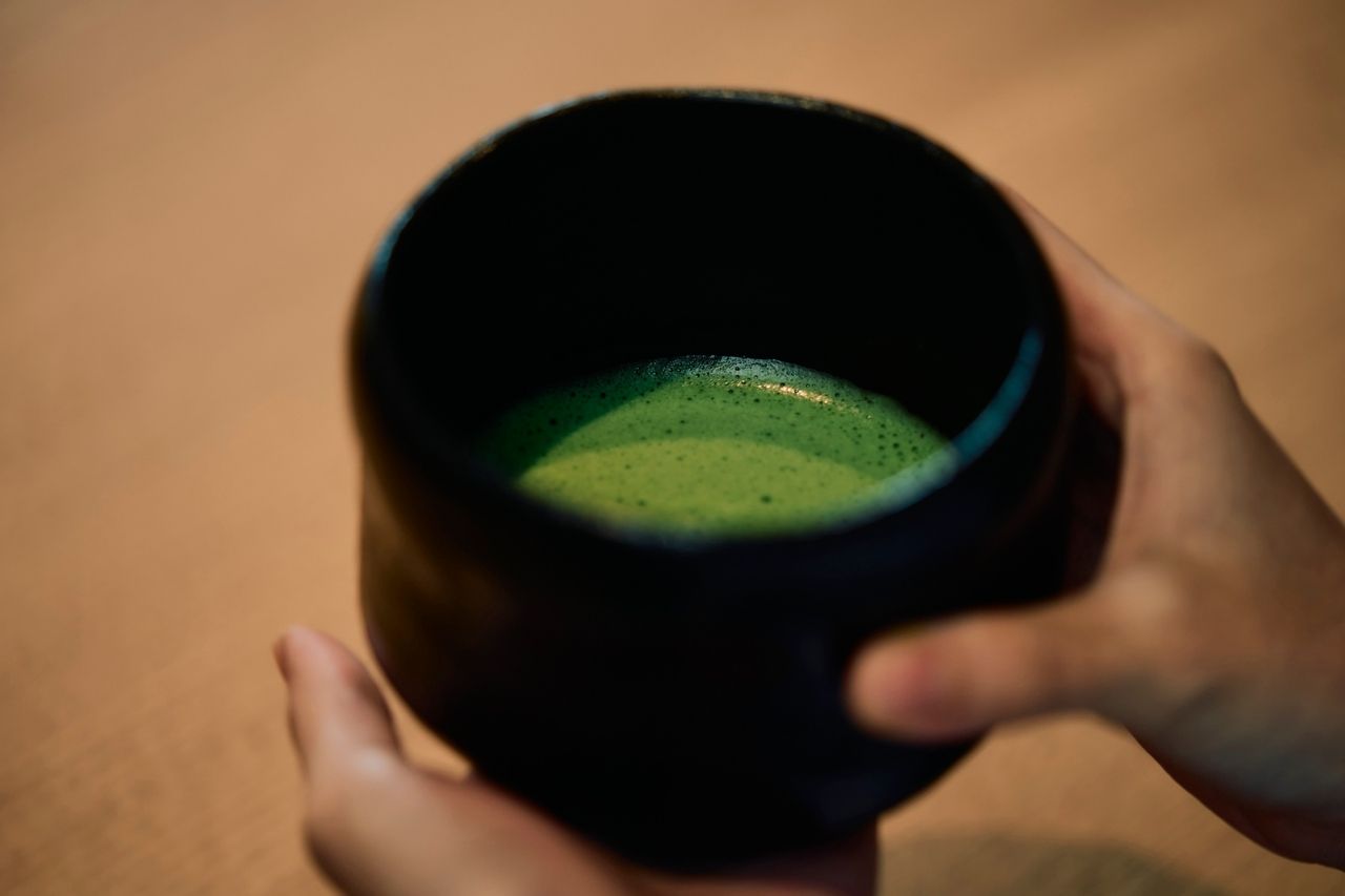 Japanese sweets and tea section (seat reservation only)