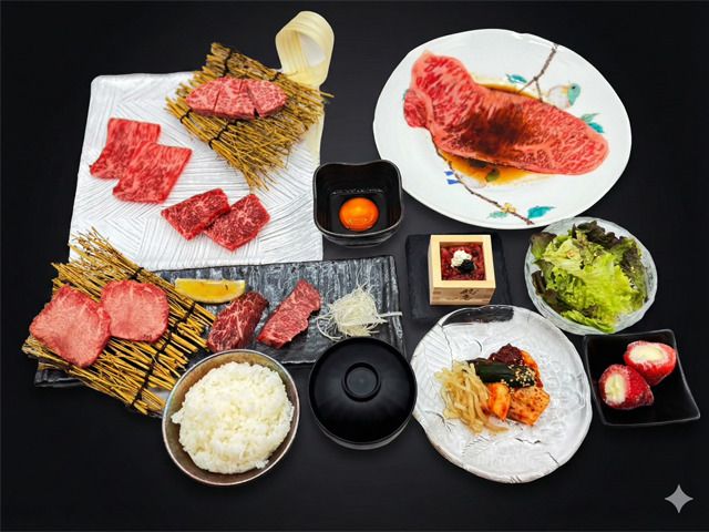 焼肉・ステーキコース