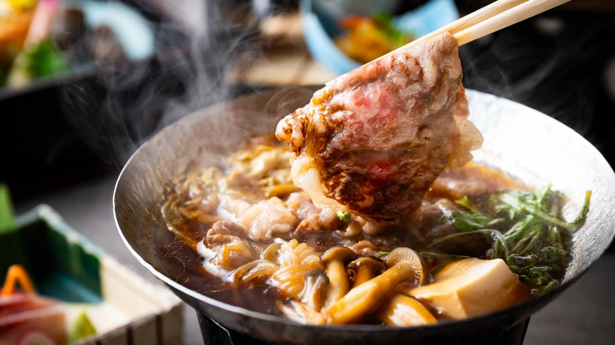 和牛すき煮御膳