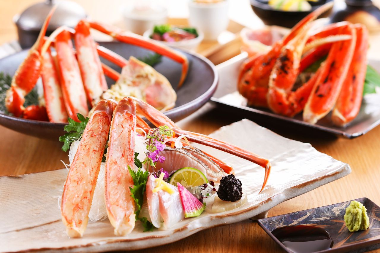 Specially Selected Matsuba Crab Limited Lunch Course