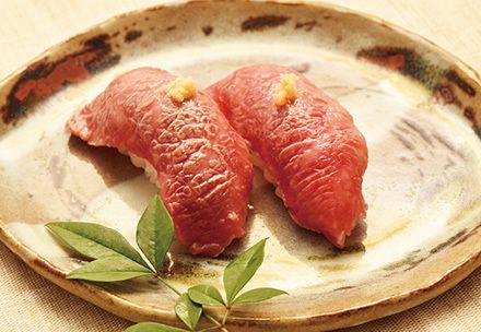 Sushi Daging Omi Bakar (1 keping)