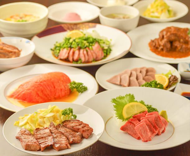 B course: Food only, 8 dishes, 7,370yen