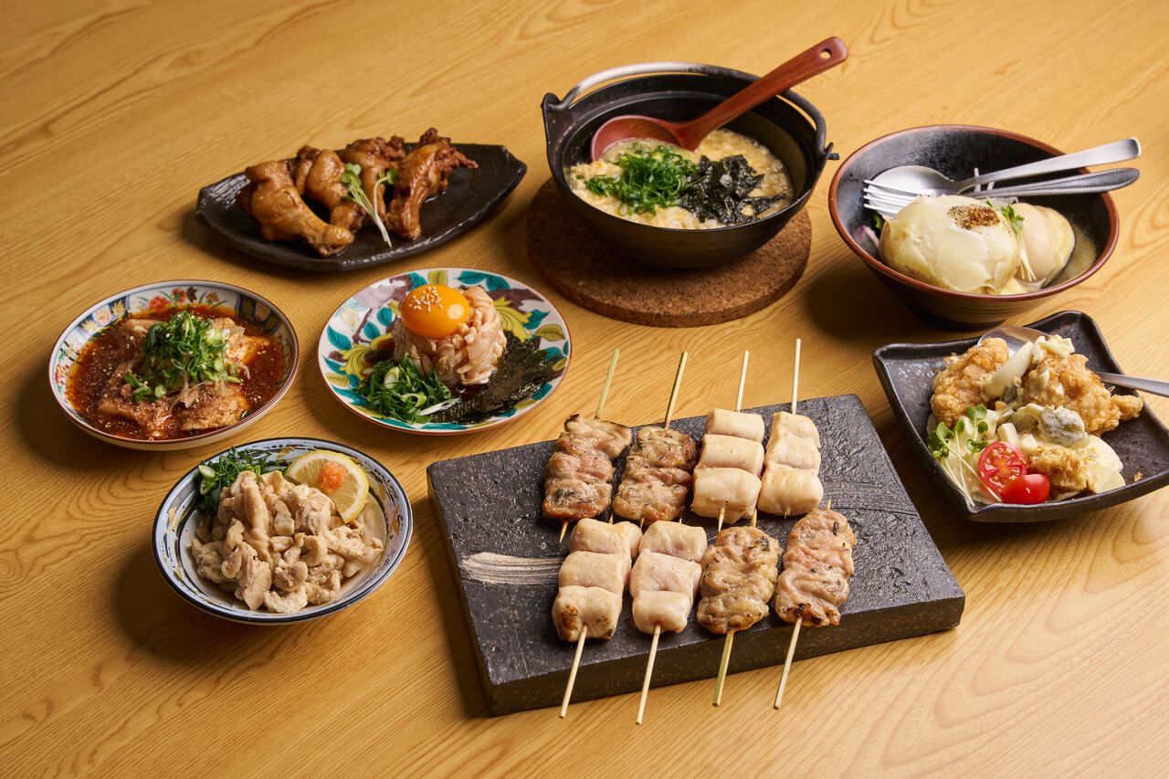 (2F) 焼鳥 とり藤 【飲み放題付き】平日限定コース