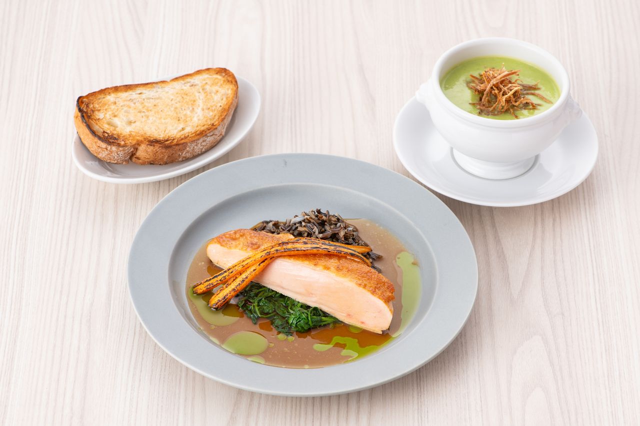 light dinner course