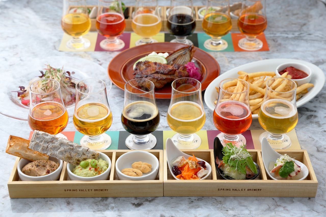 [Enjoy comparing different beers!] "CRAFT TAPAS COURSE" with a beer flight of 6 types: 5,000 yen