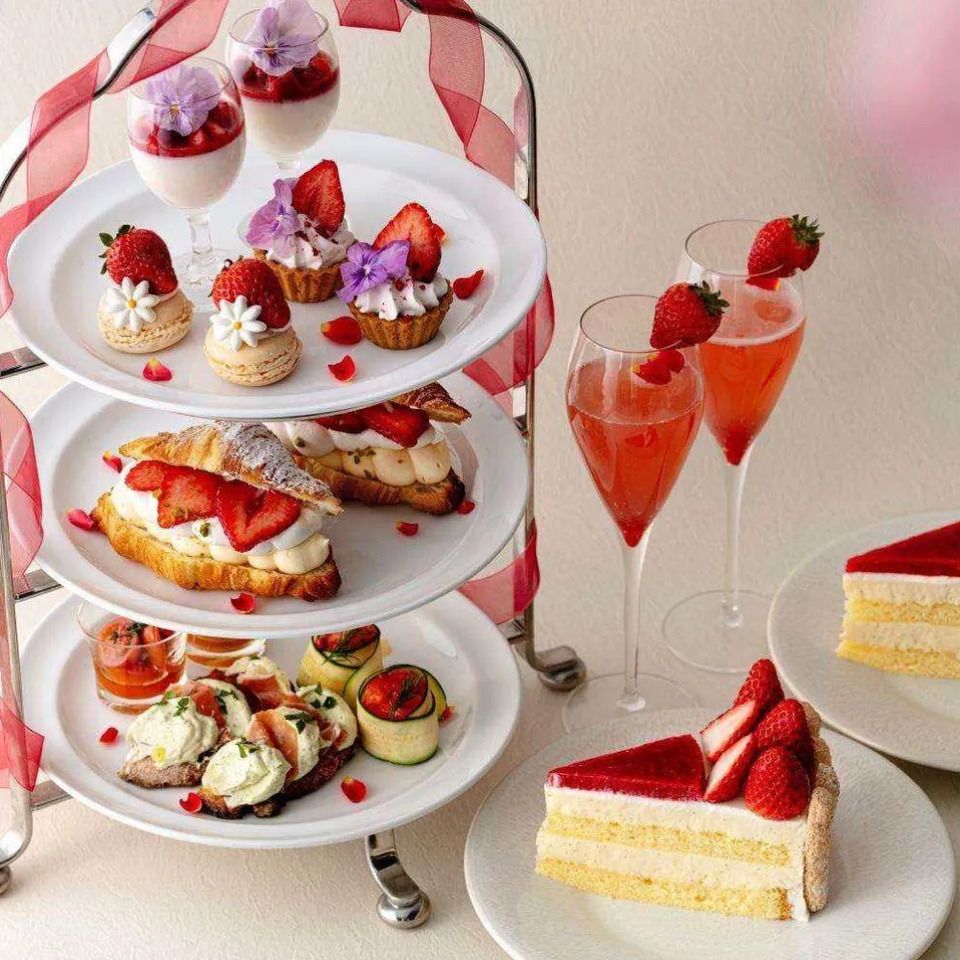 Strawberry Afternoon Tea