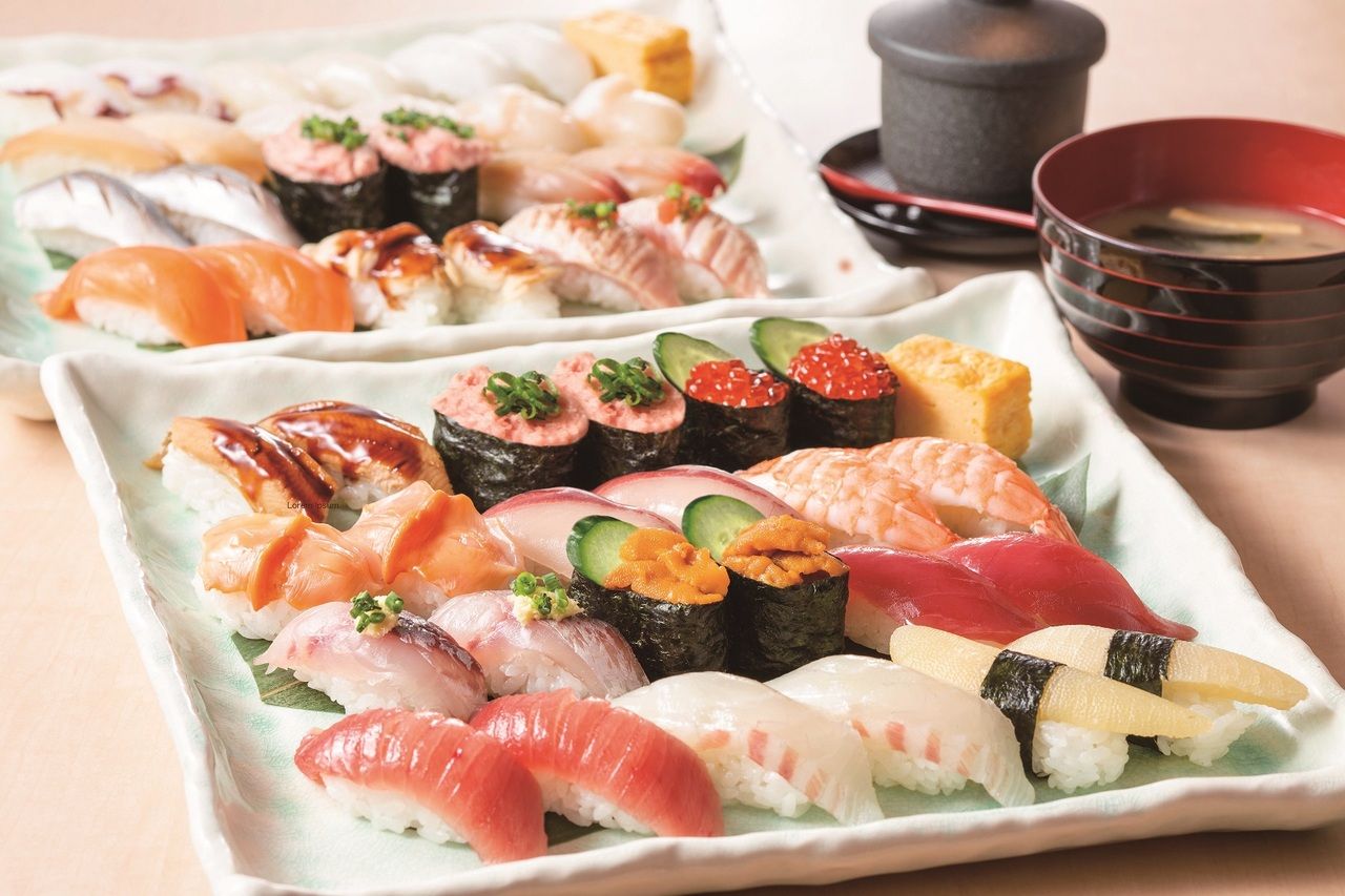 All-you-can-eat high-quality sushi for ages 4 and up (preschoolers)