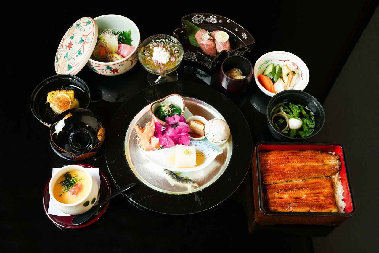 【鰻会席】  雪(ゆき)7品