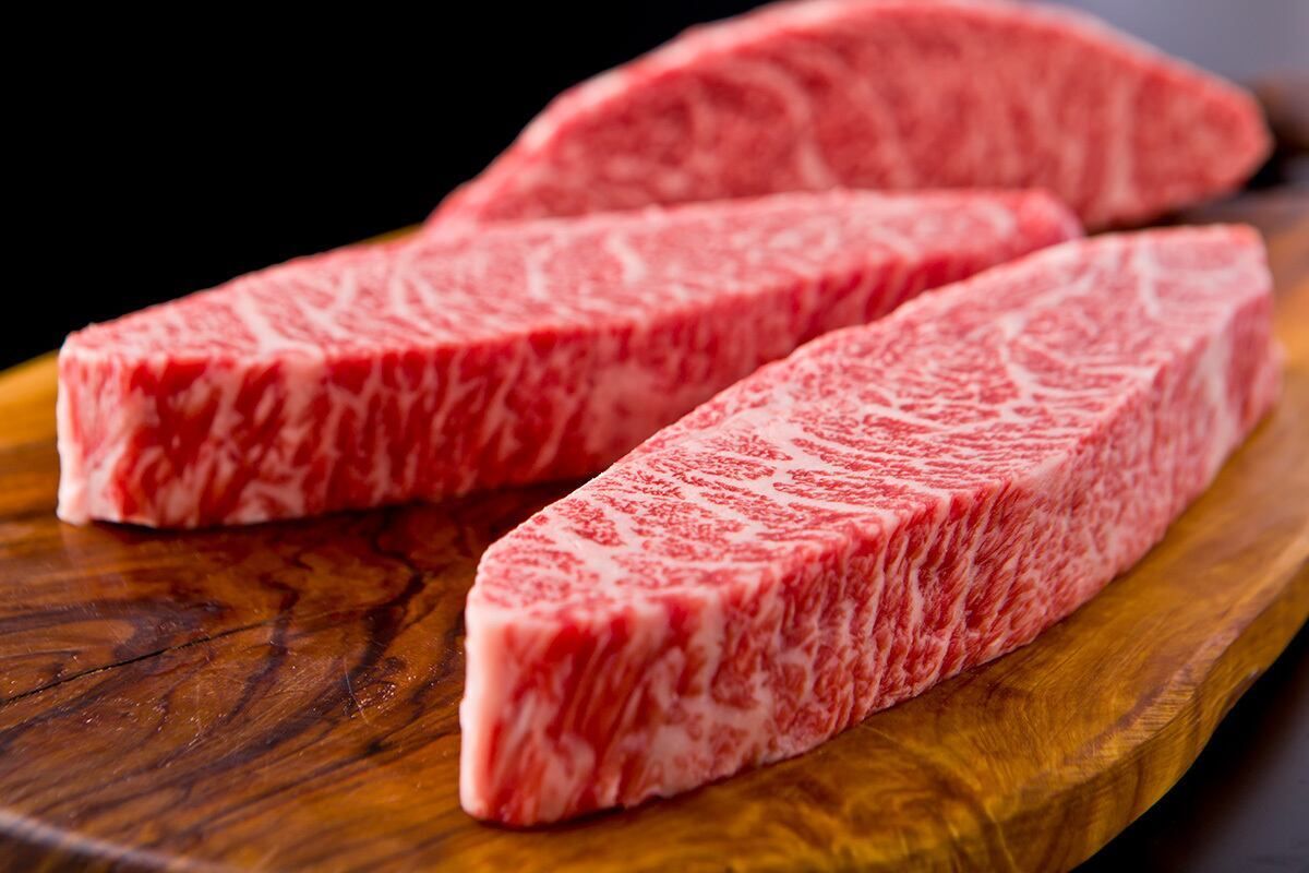 Extra chargea:wagyu beef filet from Yamagata