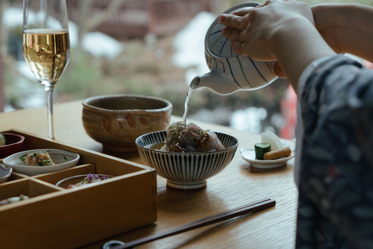 鯛茶漬けオプション