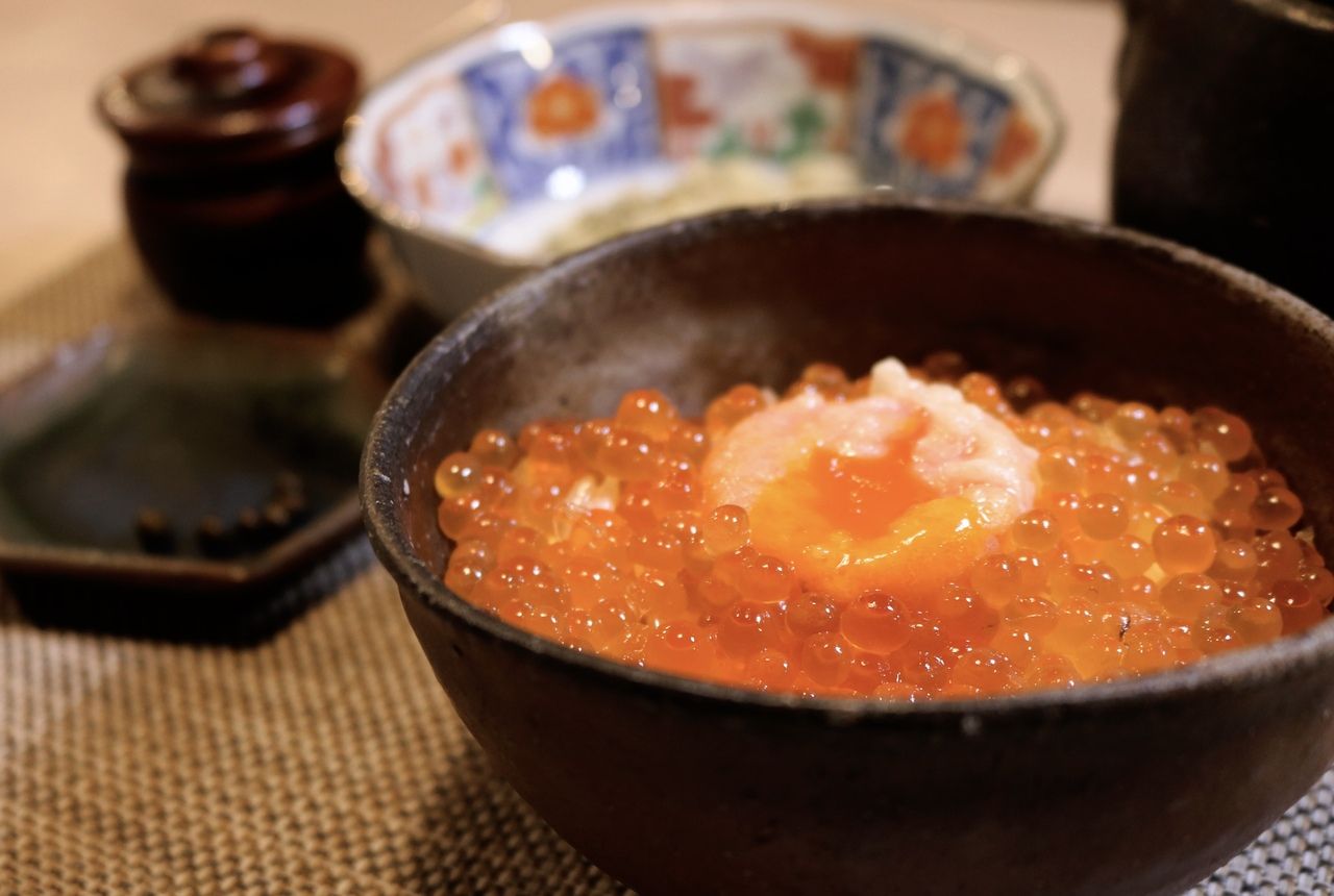 (Dinner) Chef's Selection — A Seasonal Bounty and Tempura Feast Course (Includes Unlimited Drinks: 51 Premium Sakes)