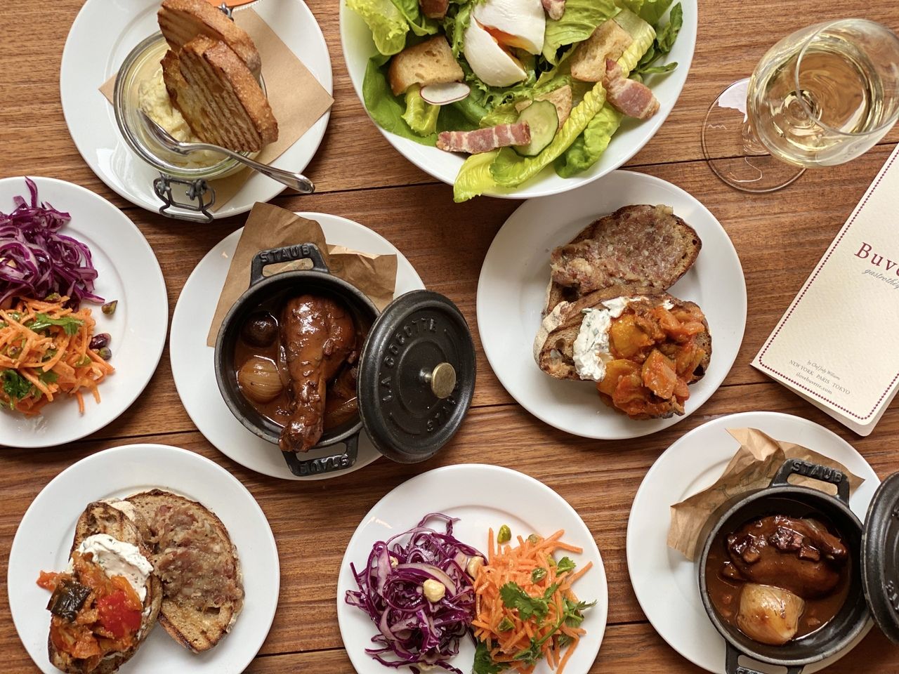 Buvette Tasting Course　5700JPY