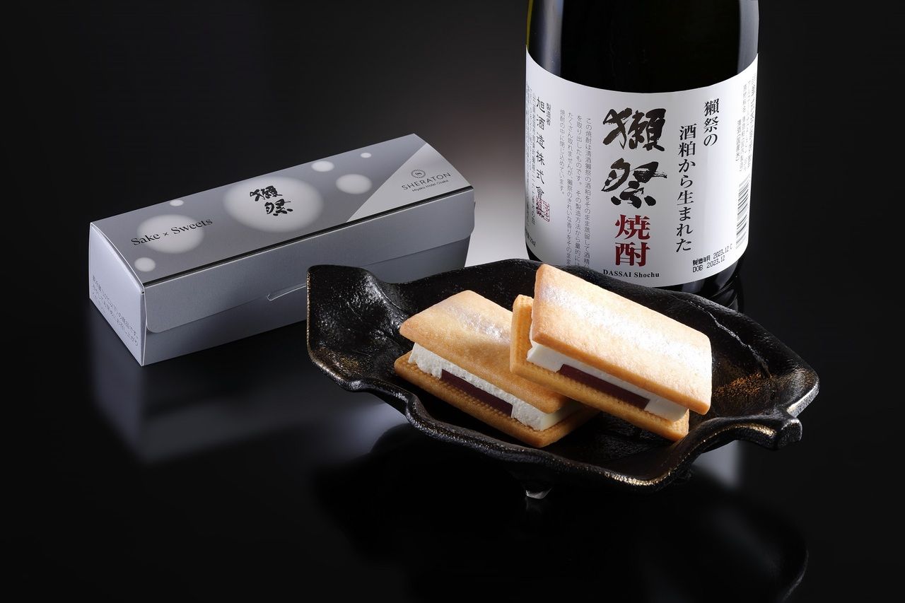 お持ち帰り用　獺祭バターサンド（2個入り）