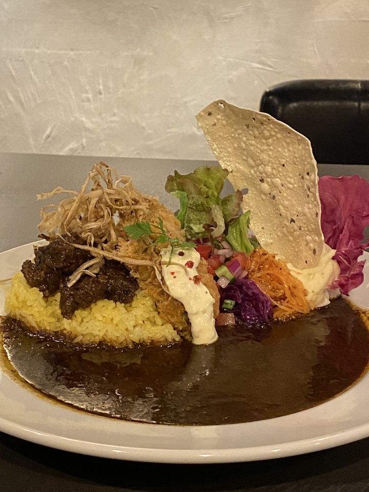 カキフライカレー