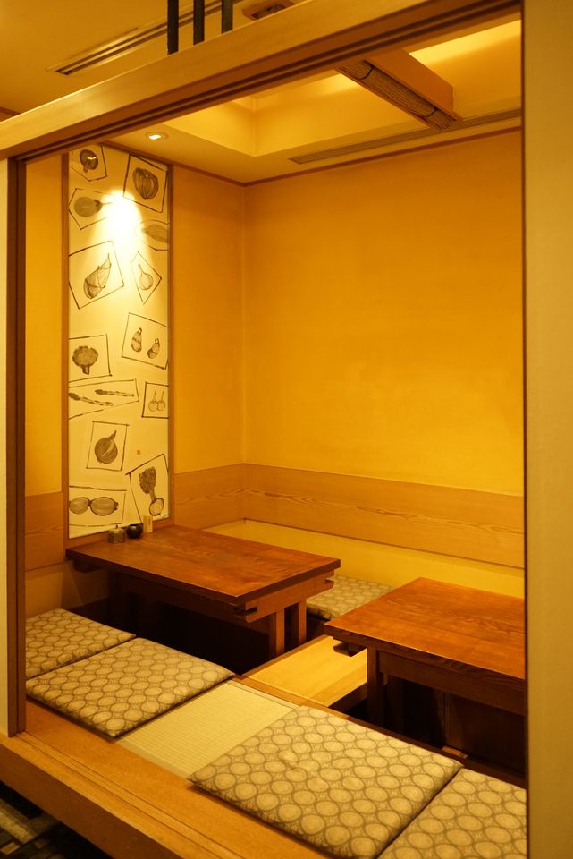 The lunch basic course - Tatami room.