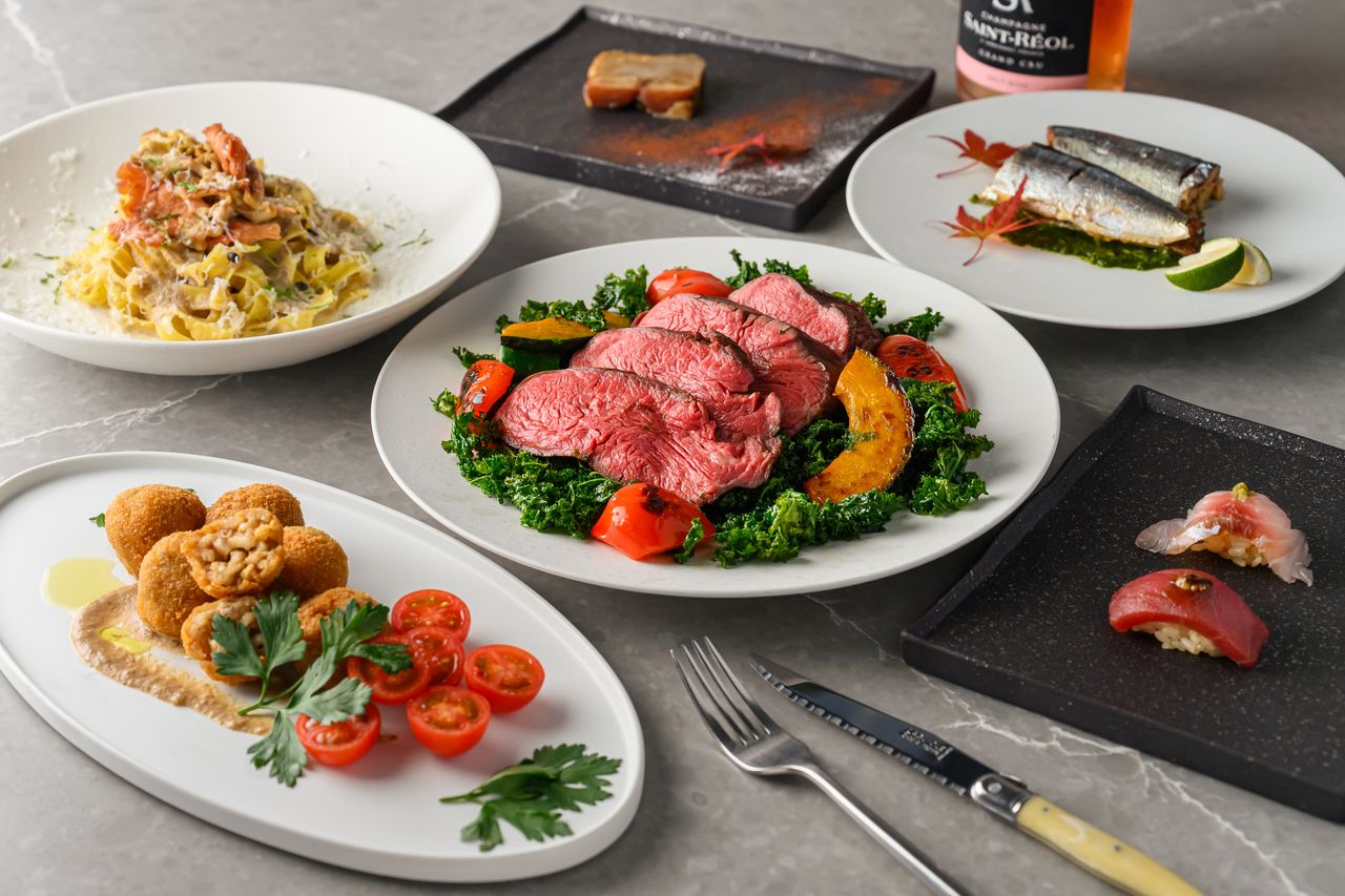 【Best＋乾杯スパークリングワイン】旬の食材をふんだんに盛り込んだお得なフルコース＋乾杯スパークリングワインを1杯サービス