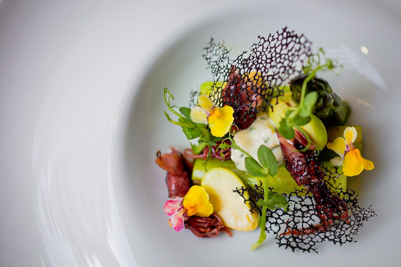 パフェ付きショートコース＋ワインペアリング　シャンパーニュ付き