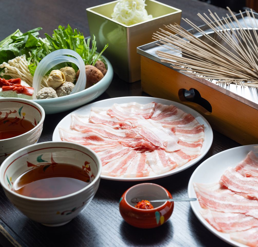 つゆしゃぶセット★白金豚バラ＆ロース