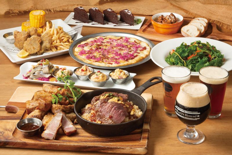 ■【カジュアルプラン】料理8品+デザート（120分飲み放題付き）