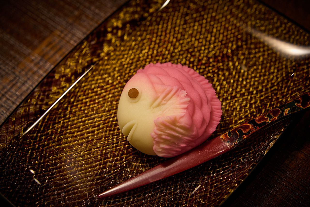 화양 절충, 계절의 어셰트 데세르 코스(차 페어링)