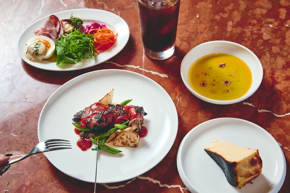 【土日祝限定/LUNCH GRILL COURSE】選べるメインのランチコース