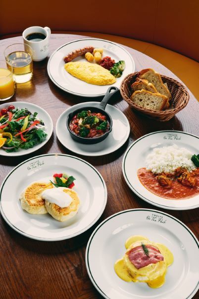 【New!! BREAKFAST】スパークリングワインor カフェラテ 付き   