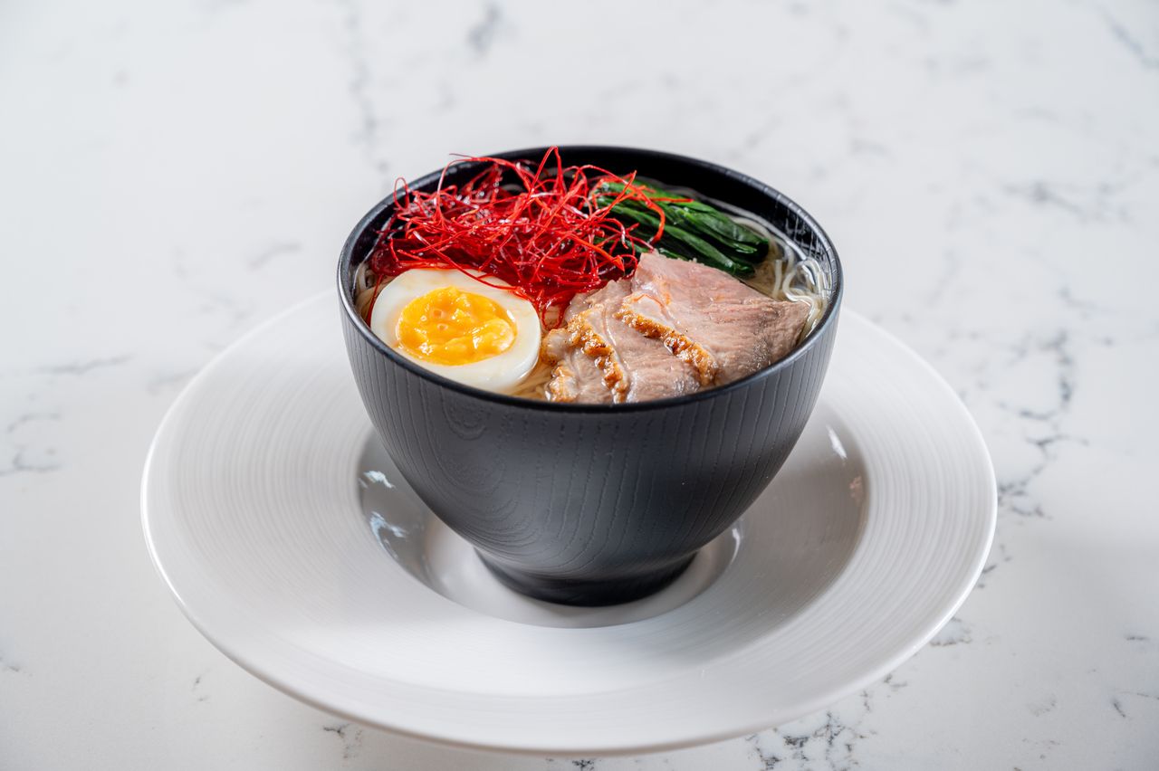 天使麵配蕎麥麵