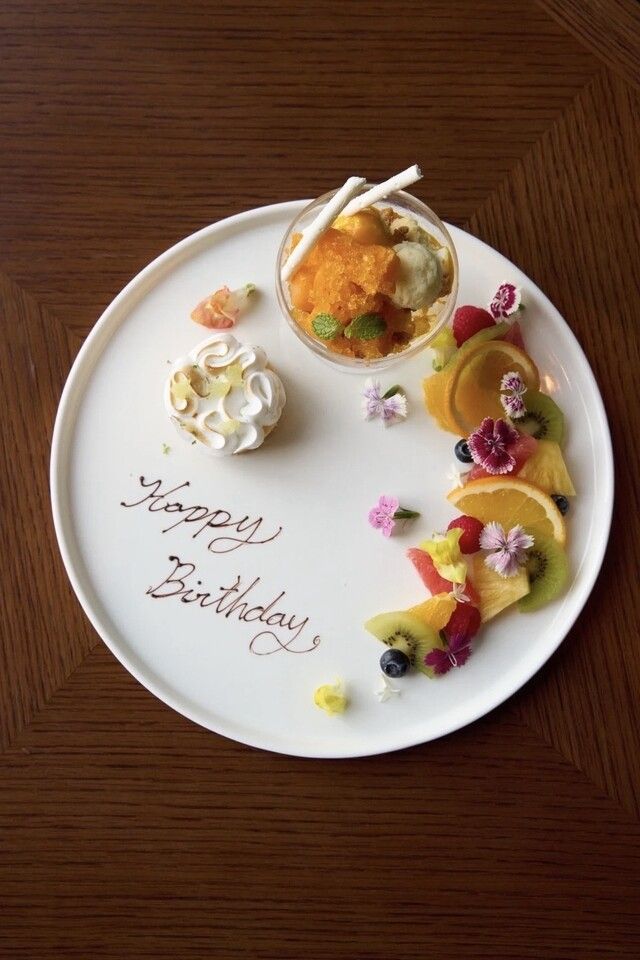 Dessert and Fruit platter (for 2-3 people)