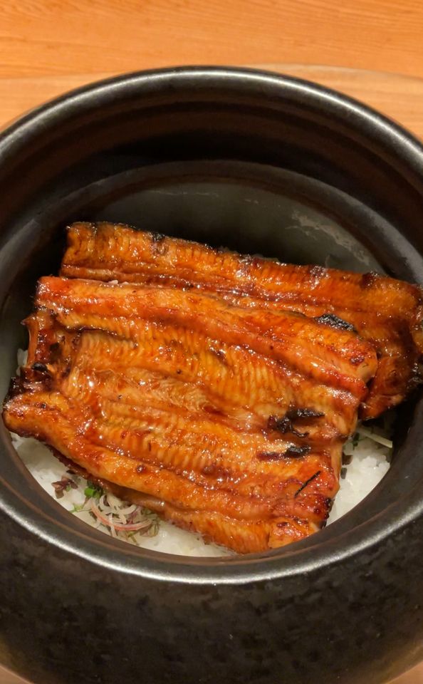 Ginza Charcoal Grilled Eel and Rice Cooked in a Pot, Kiwami