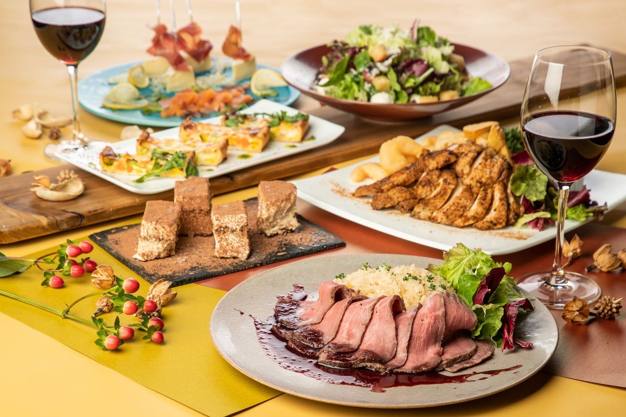 『ゴルフ個室』忘新年会カジュアル（7品2時間飲み放題付）