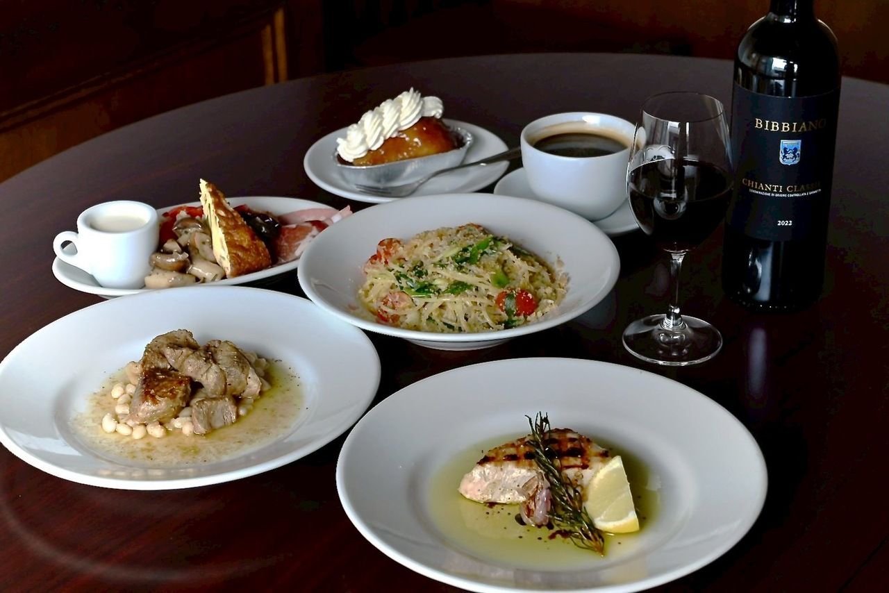 New 季節のパスタ&主菜コース