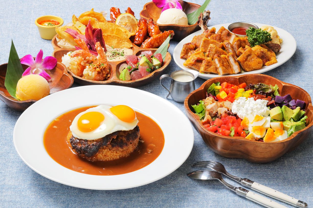 Aloha table コース　180分飲み放題付き