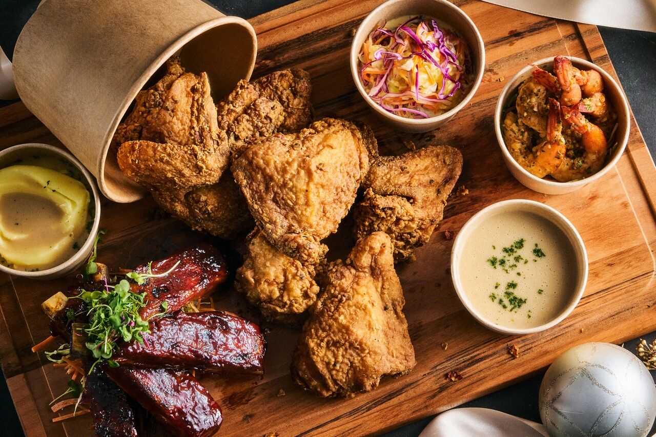 【Takeout】Dinner Bebu Fried Chicken Box(3pcs)