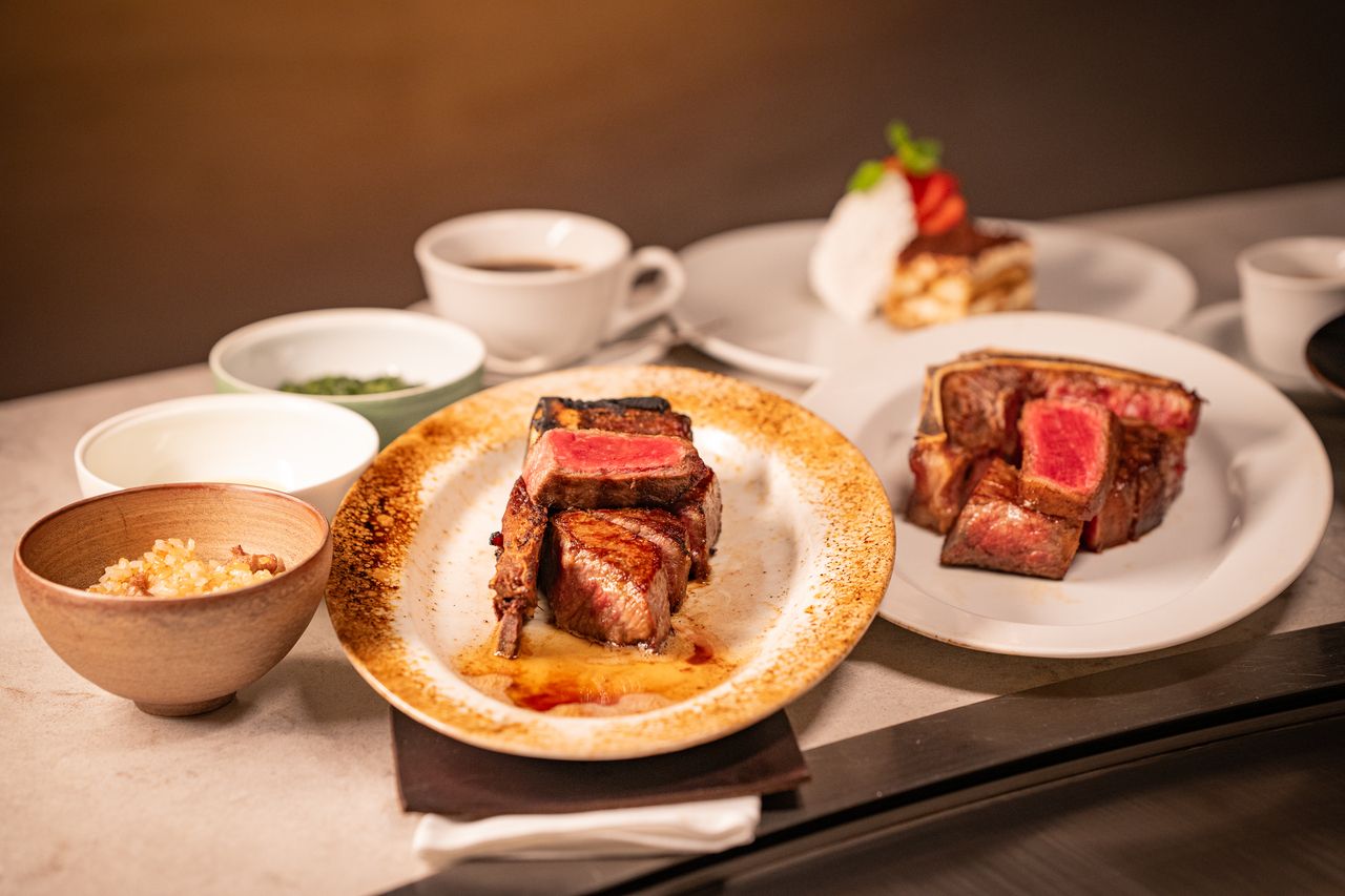 12時スタート プライムNYサーロイン食べ比べランチコース