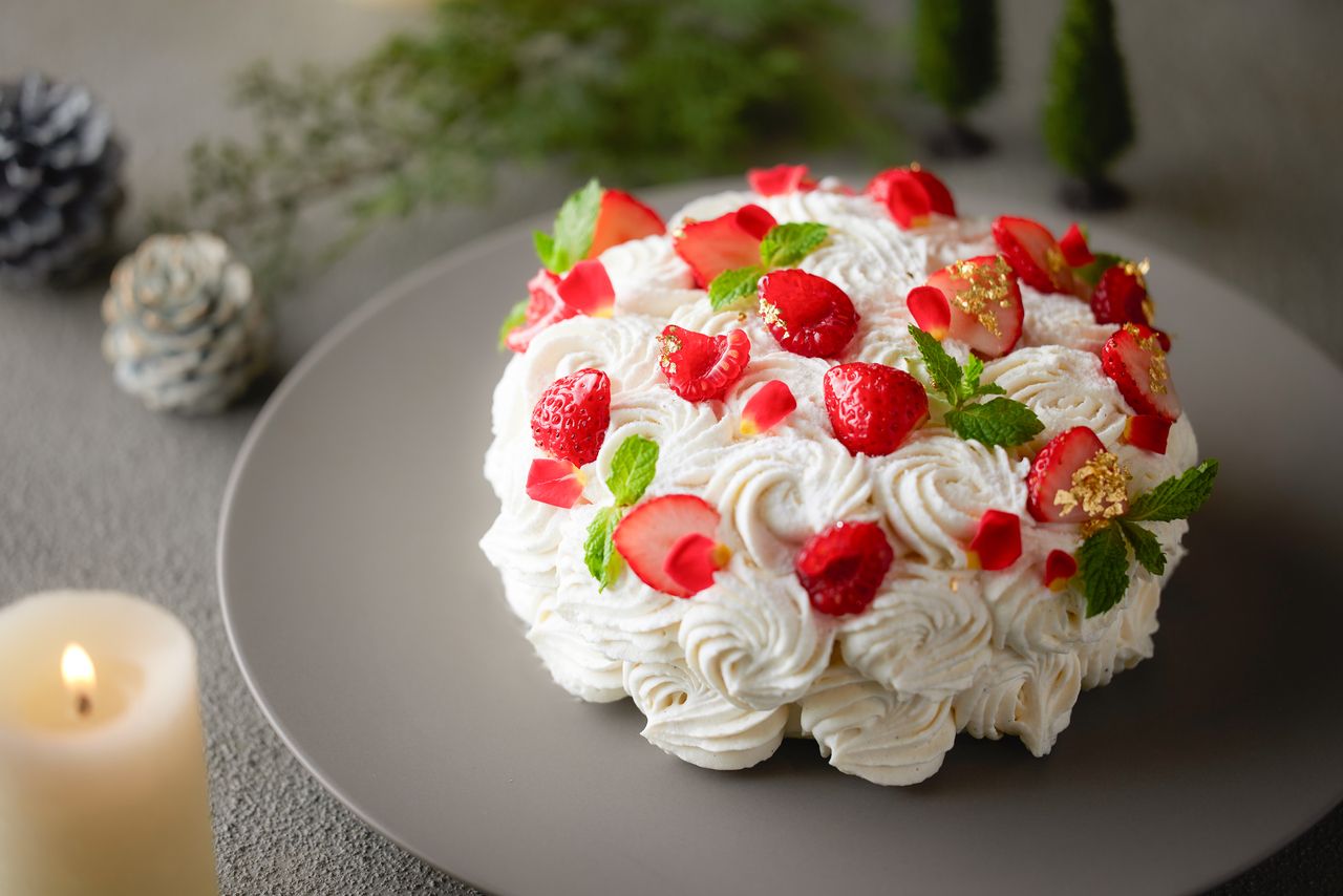 포장용 크리스마스 쇼트케이크