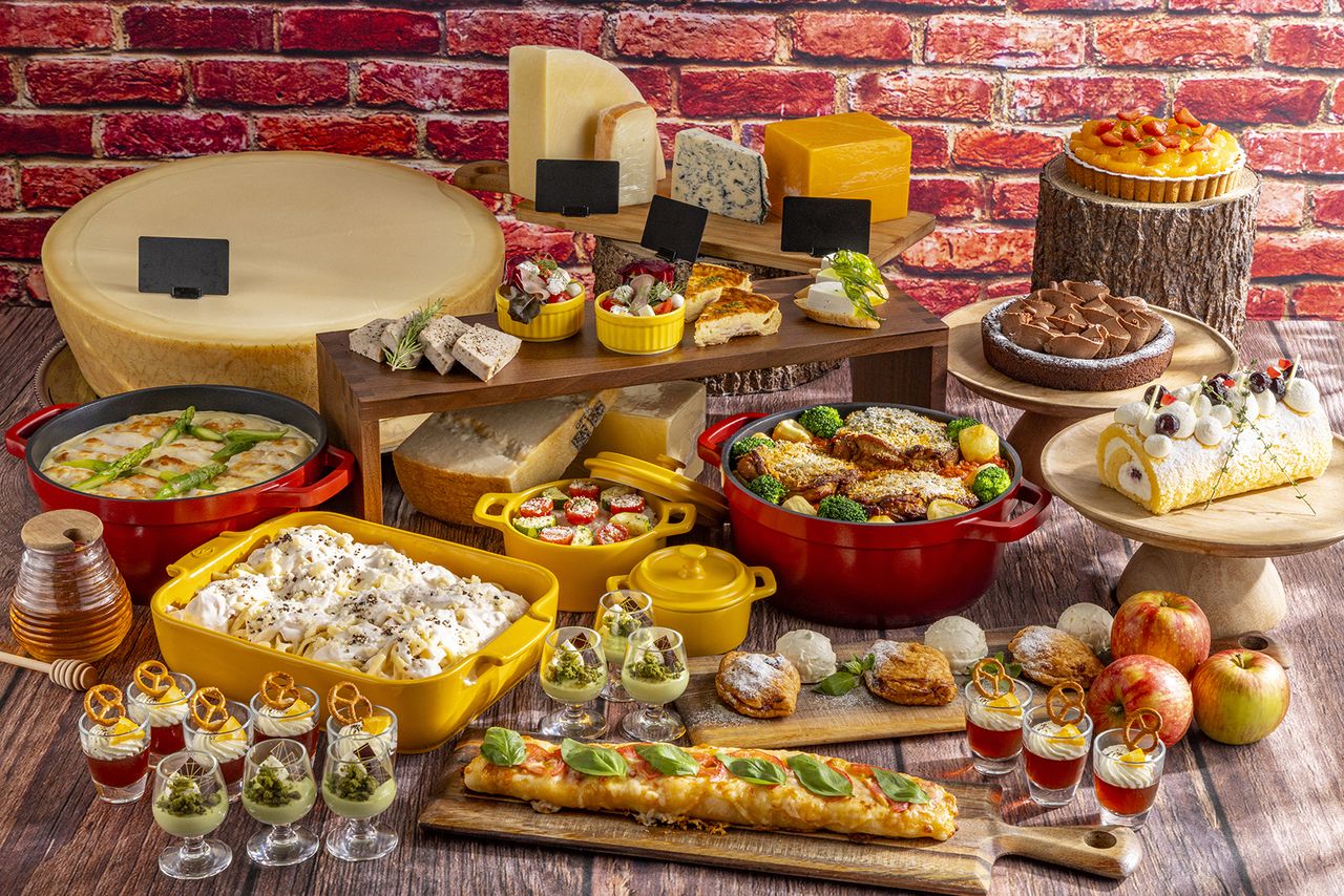 【11・12月】　「カジュアルイタリアンと冬のあったかチーズフェア」 平日ランチビュッフェ 大人通常料金より20％ OFF ⇒3,360円