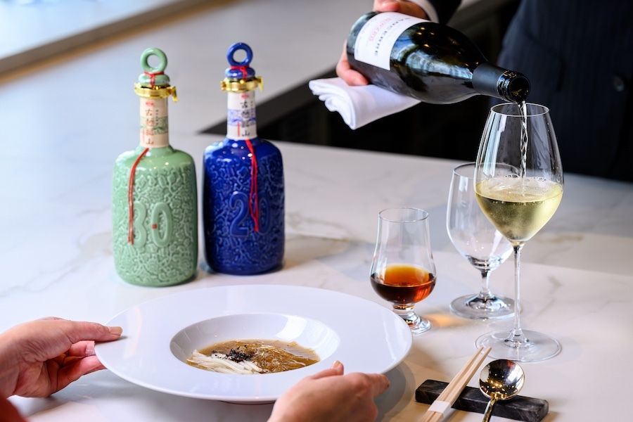 【ペアリング付き人気ランチコース】旬の鮮魚と「東坡肉（豚の角煮）」を堪能するカジュアルプラン全6品＋ペアリング《ご予約特典》特製デザート、料理長厳選の中国茶