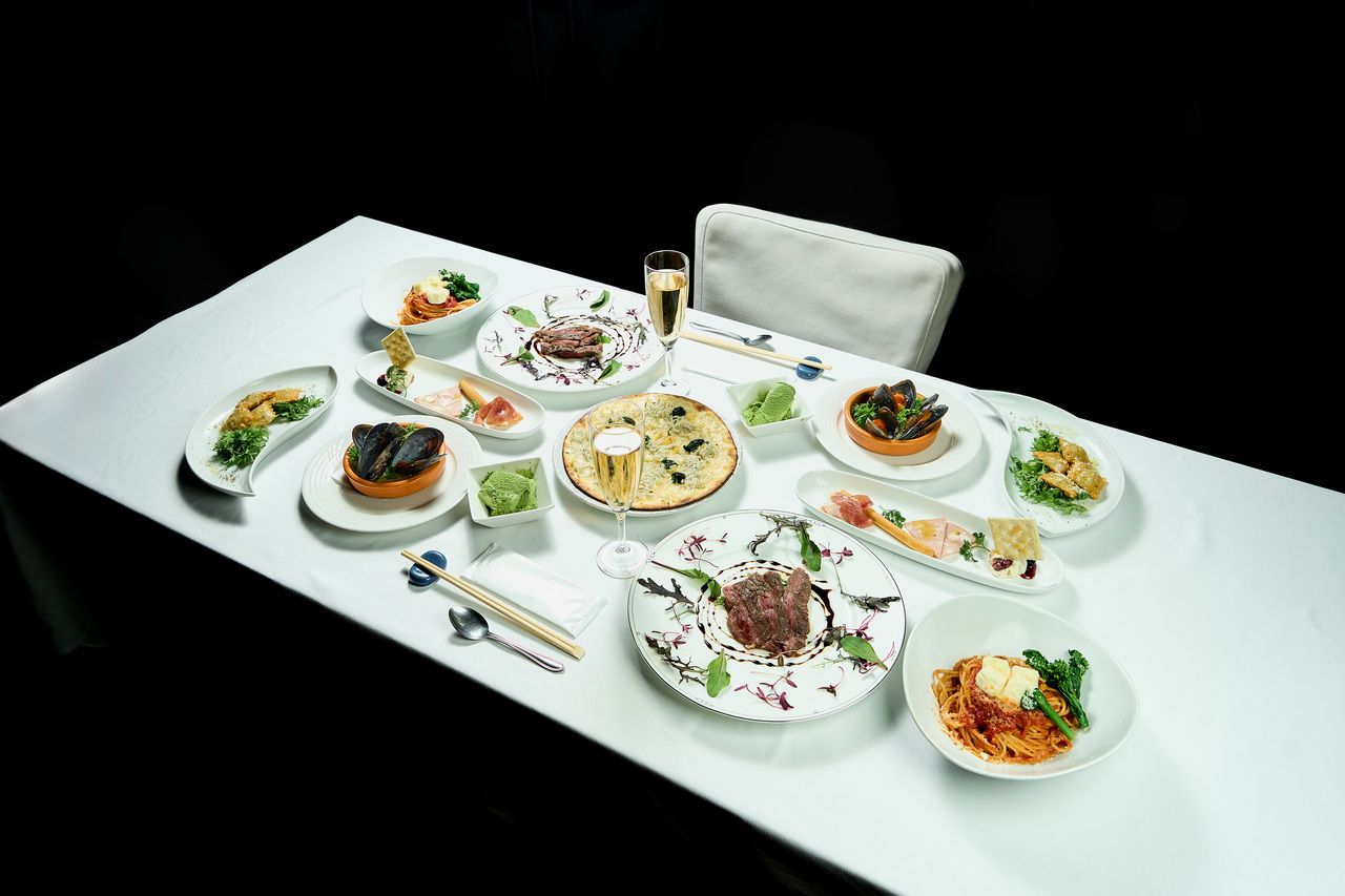 【忘年会プラン】スパークリングワイン＆ハートランド生ビールもOK！120分飲み放題付！☆料理全7品！税込！5500円フルコースプラン