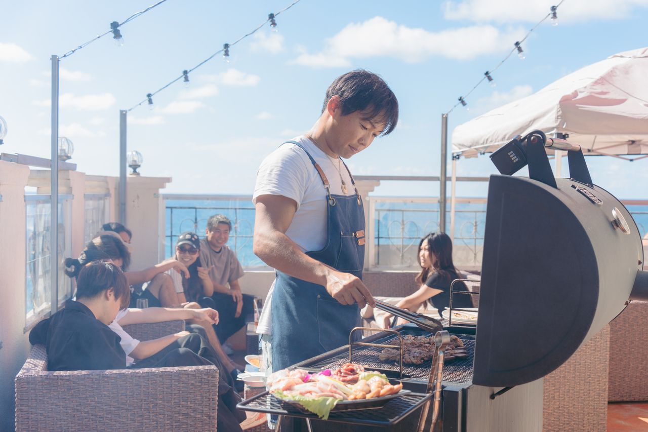 [Okinawa Ocean View x Wagyu Beef BBQ Plan] Standard BBQ Plan: 3,000 yen (tax included)