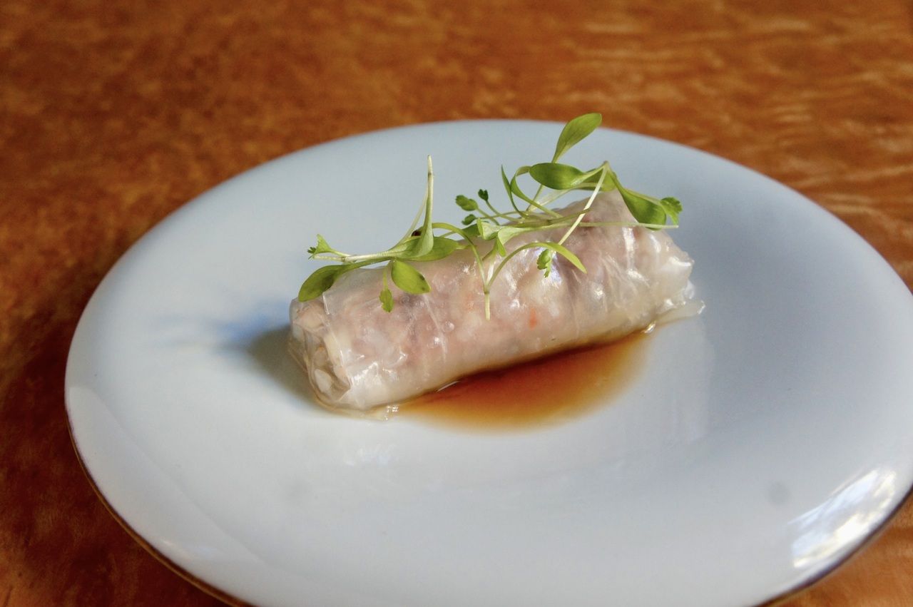 Seasonal course (7 dishes) 