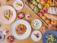 【Boulangerie lunch】 2 dishes + ​  all-you-can-eat bread and dessert
