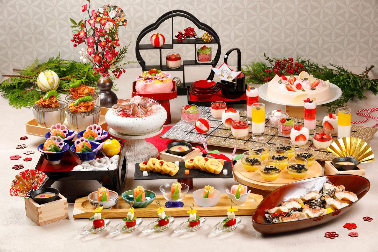 New Year's Upgraded Lunch Buffet All-you-can-drink plan