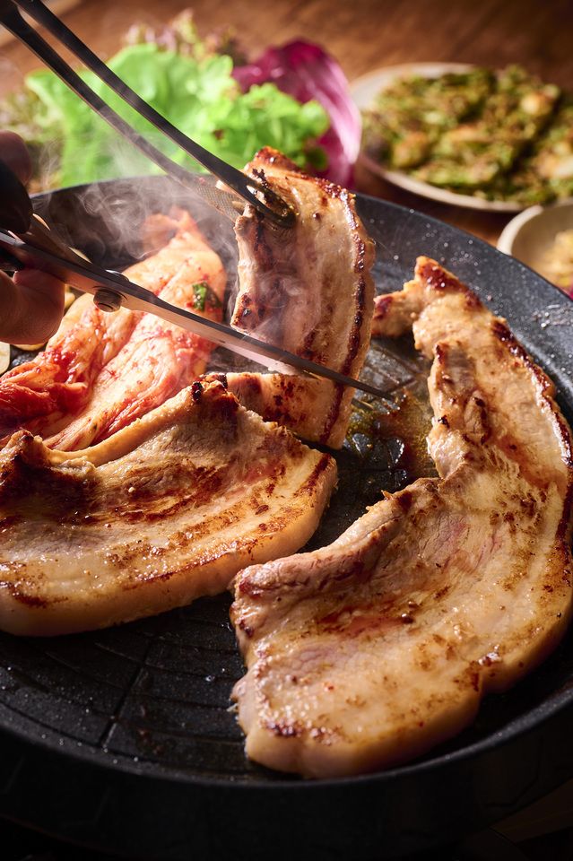 お得‼月～木曜日限定◎【サムギョプサルプラン】飲み放題付き4900円→3900円