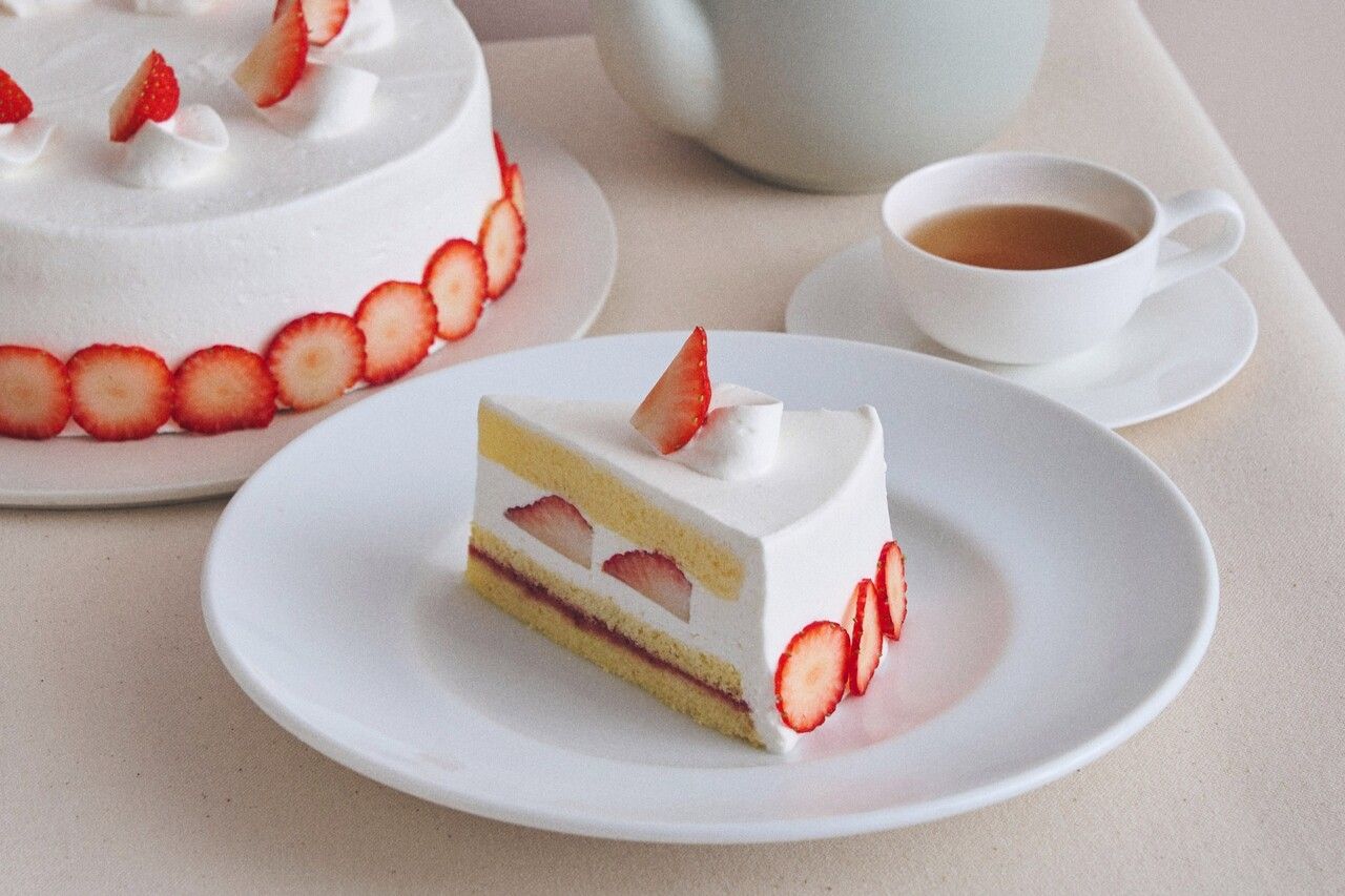 [From 12/26] Drink set / Soft strawberry shortcake