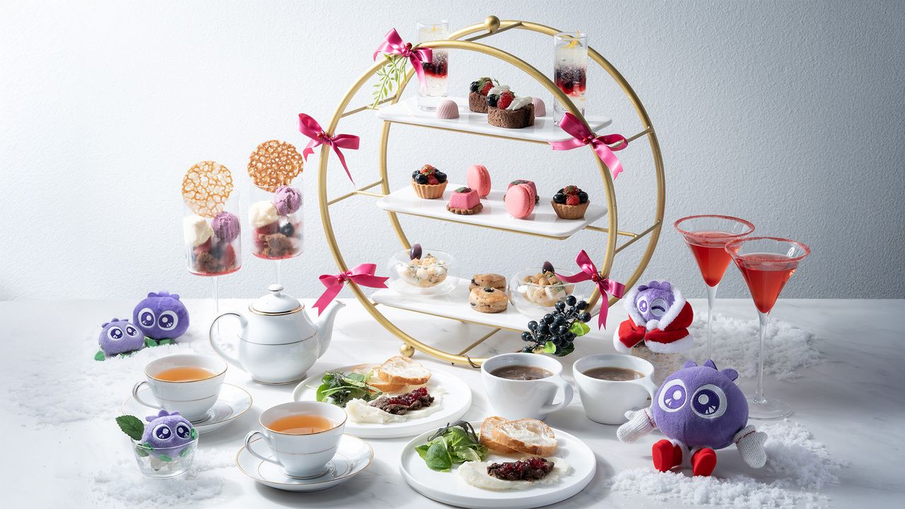 [Weekdays only] Blueberry x Berry Afternoon Tea (course with experience tour)