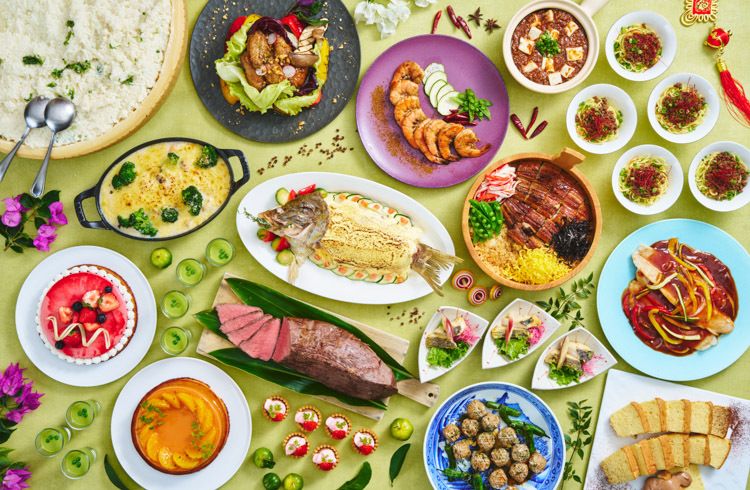 Lunch Buffet (Discount for 65 years old and over)  1/7～