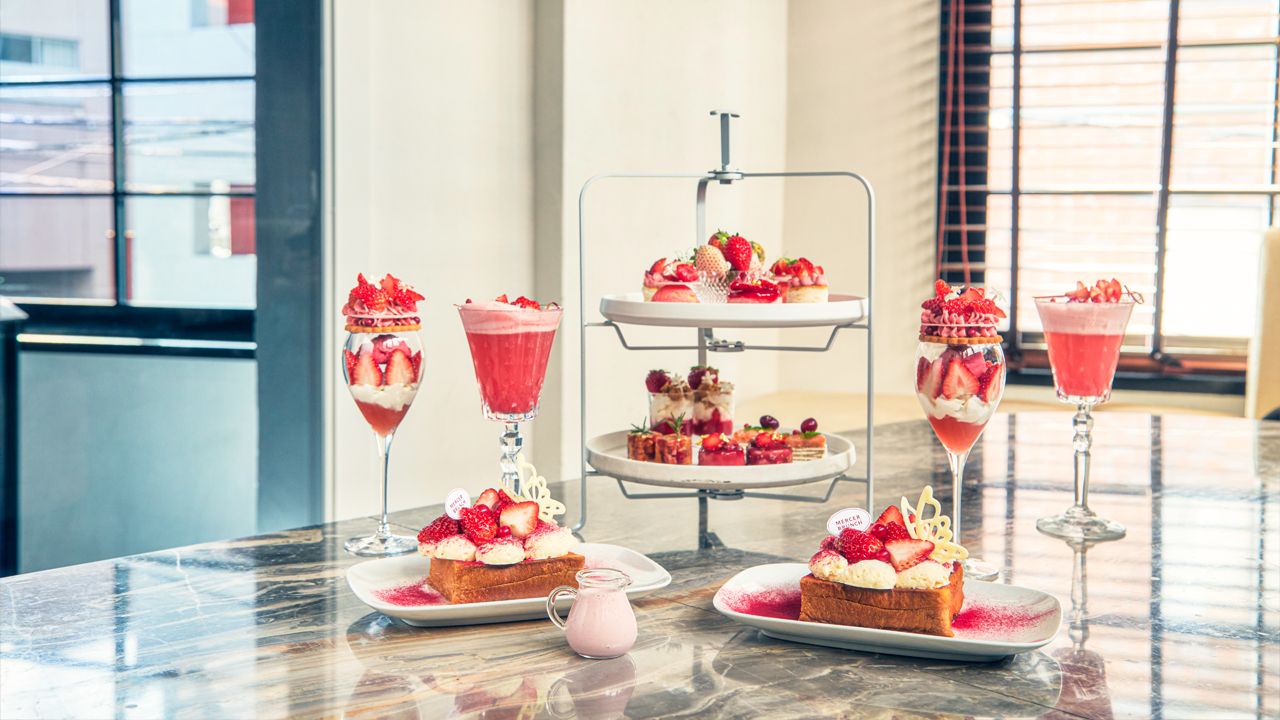 【週末限定】ストロベリーアフタヌーンティー