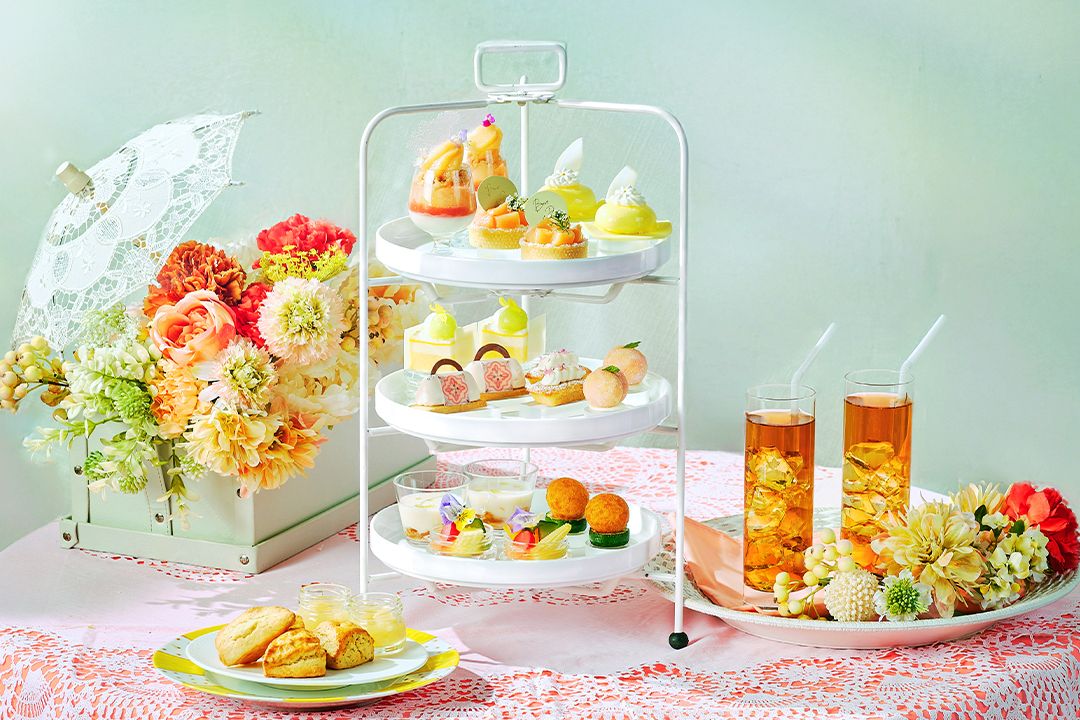【カフェフリー】Peach Vacances afternoon tea（平日）