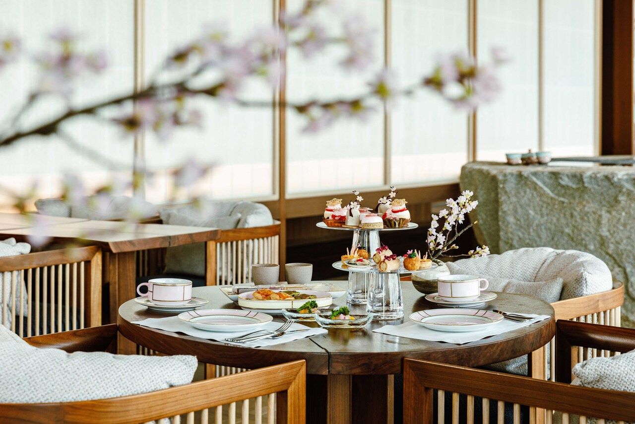 桜アフタヌーンティー