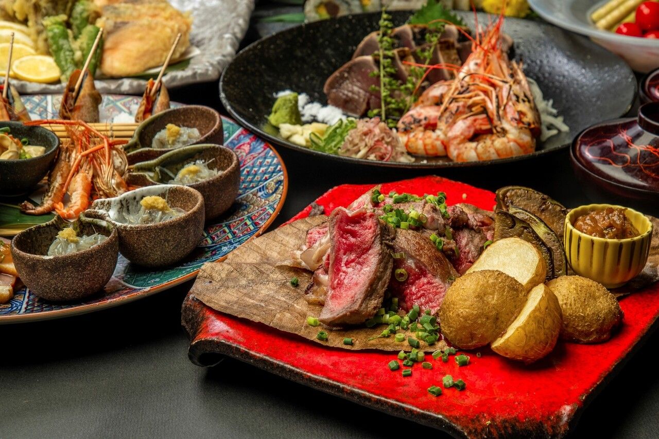 【3月～5月歓送迎会プラン】〈高知の地酒付き豪華2h飲み放題〉鳴子コース　11品